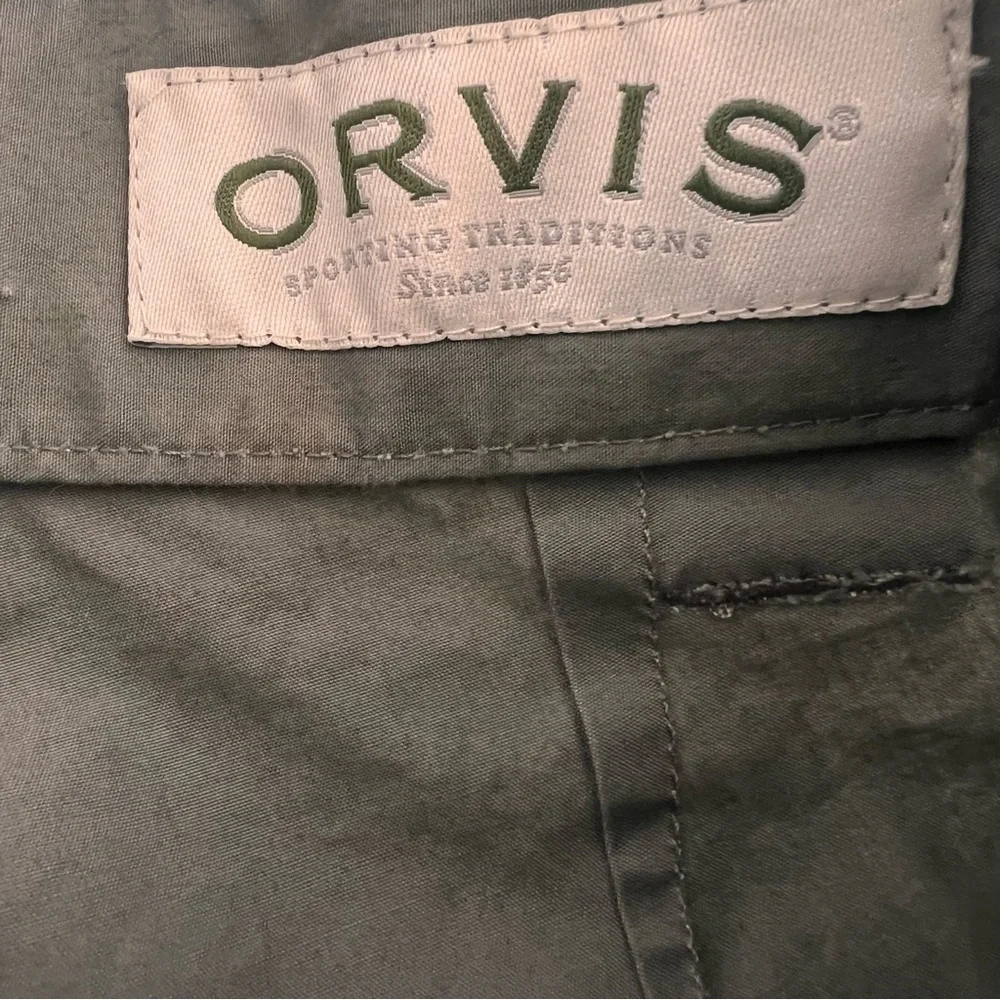 Orvis Convertible Hiking Pants Olive Green Men’s size 32